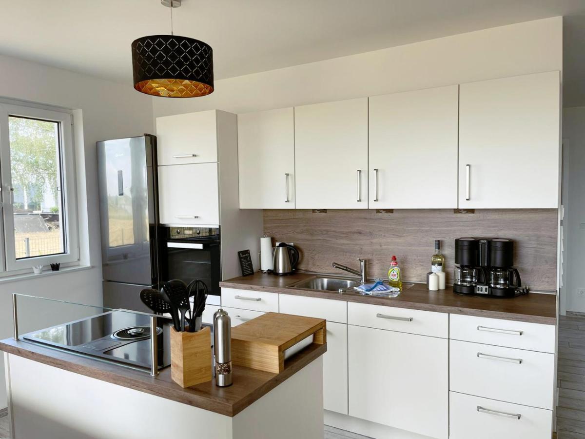 Exklusives Apartment Mit Blick Auf Den See Гросрешен Екстер'єр фото